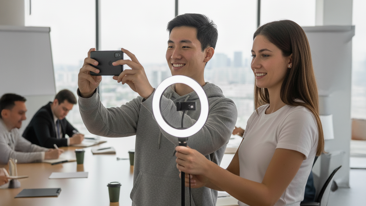 Réaliser des vidéos réseaux sociaux